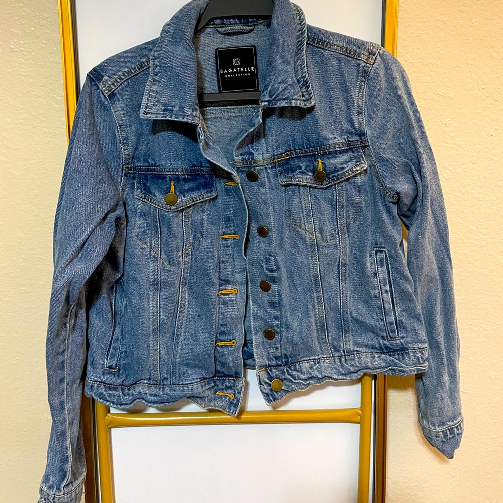 Jeanjacket, size M